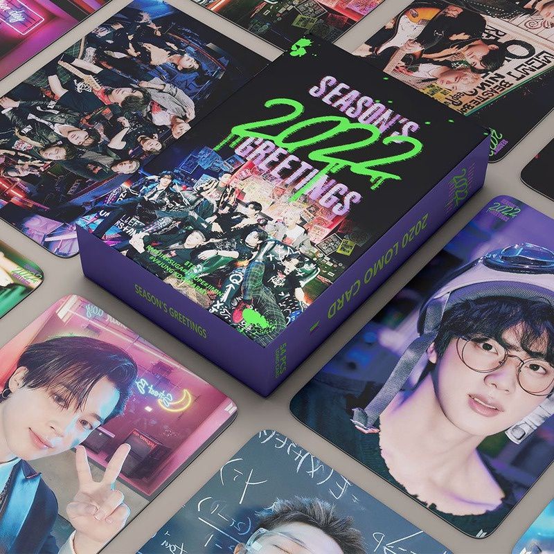 Hộp 54 photocard BTS season's greeting 2022