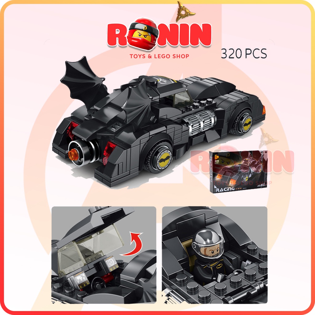 Bộ Đồ Chơi Lắp Ráp Bat*an: Siêu Xe Của Người Dơi Batmobile