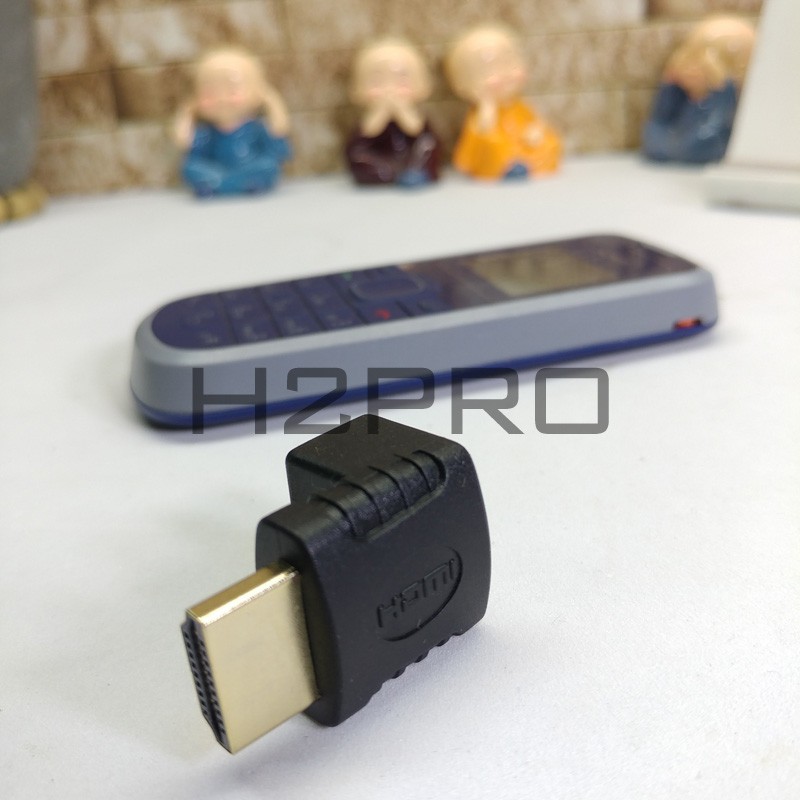 Đầu nối HDMI to HDMI 1 đầu đực 1 đầu cái bẻ 90 độ