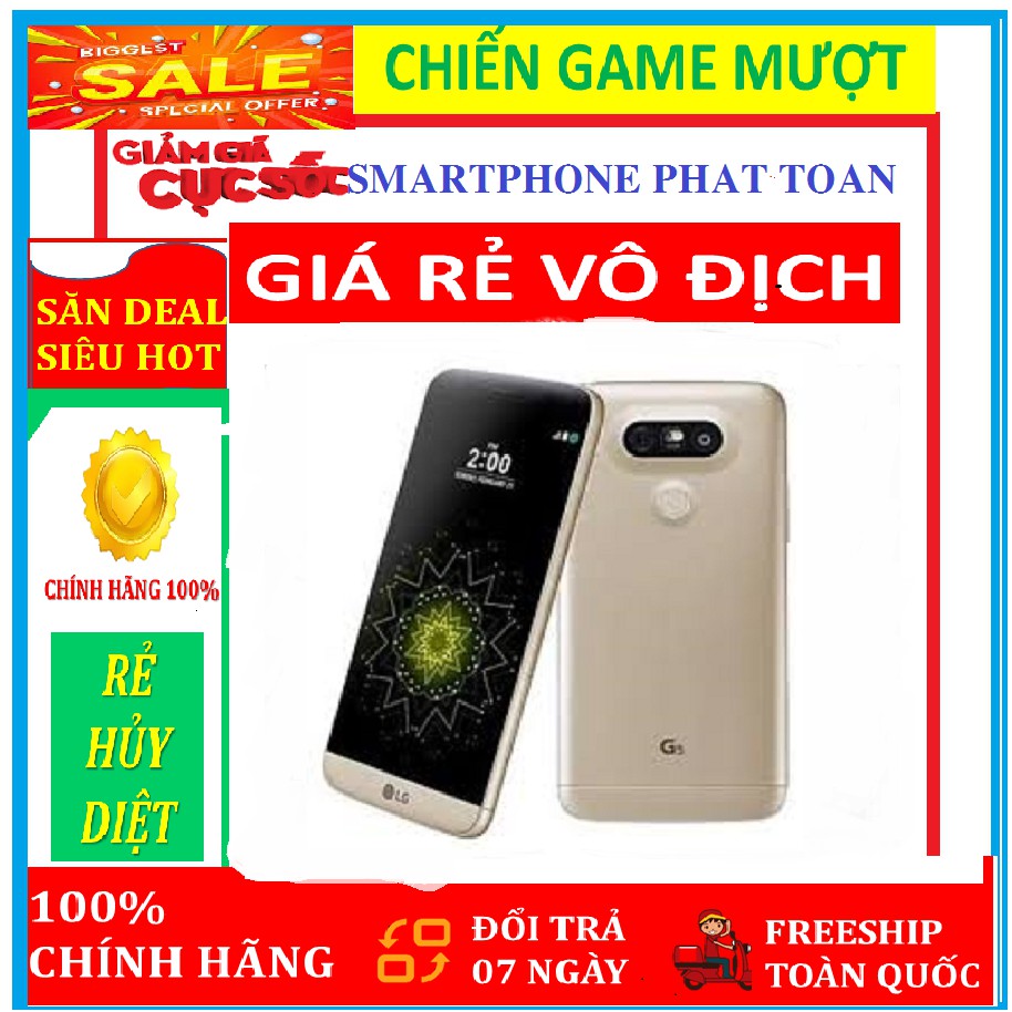 " Big Sale " Điện thoại LG G5 Hàn Quốc ram 4G bộ nhớ 32G - mới Fullbox - Vân Tay mượt