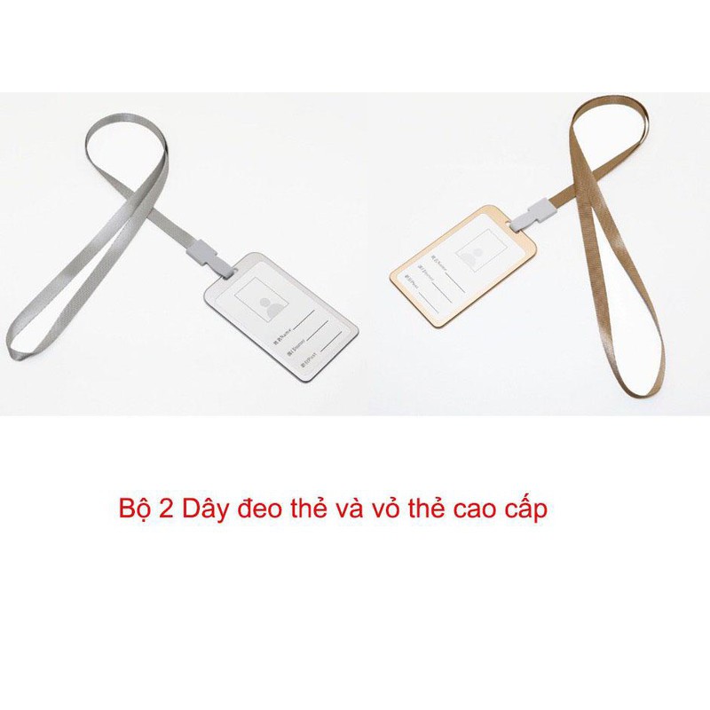 Dây đeo thẻ sinh viên thẻ bảng tên thẻ từ cao cấp - King Garden
