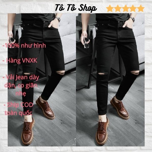 Quần Jean Nam Mẫu Mới ❤️FREESHIP❤️ Quần Bò Nam Chất Liệu Denim Cao Cấp Thời Trang Chuẩn Hàng Shop Tô Tồ Shop - QJNTT40 | BigBuy360 - bigbuy360.vn
