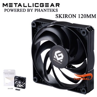 Quạt fan case 12cm MetallicGear Skiron 120mm Fan - Sức gió tốt, Quạt quay êm 1500 vòng hỗ trợ điều tốc, Thiết kế cao cấp