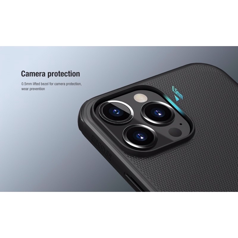 Ốp NILLKIN SUPER FROSTED SHEILD  viền dẻo ip14 /ip14 pro/ip14 pro max
