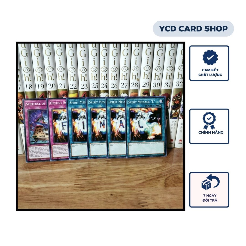 Thẻ bài Yugioh Chính Hãng Set Bàn Cầu Cơ - Spirit Message - Common