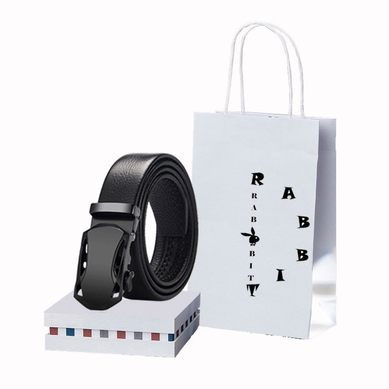 Xả hàng full hộp túi - Thắt lưng thời trang nam khóa tự động