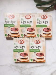 Bột Agar (rau câu) hữu cơ RUF 30g