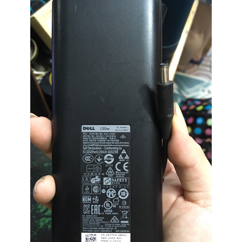 🌟QUA SỬ DỤNG 🌟 Sạc Laptop Dell 19.5V 6.7A 19,5v 6,7a 130W chân kim nhỏ Dell Precision 5510 5520 M3800 Dell XPS