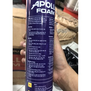 Xịt foam APOLLO 750ml
