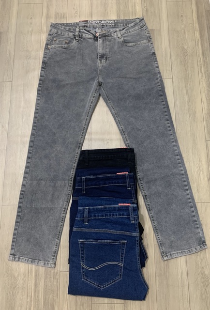 Quần jean thun nam - kiểu L1 BIGSIZE < 130kg (size 32-44) | BigBuy360 - bigbuy360.vn