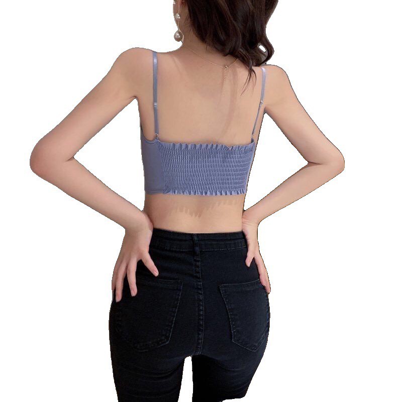 Áo Bra Nữ - ÁO TẬP GYM FreeShip YOGA DÁNG CROPTOP KHÔNG GỌNG, CO GIÃN TỐT BR1805 HIEU STORE