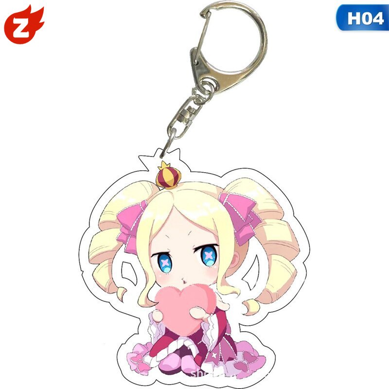 1 Móc Khóa Acrylic Hình Re:Life In A Different World From Zero