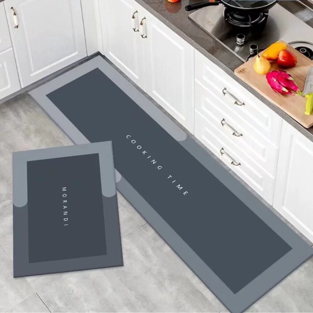 Thảm lau chân nhà bếp chống trượt TACHI STORE thảm chùi chân nhà bếp cao cấp sang trọng dễ dàng vệ sinh1