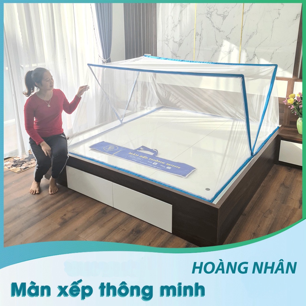 [𝟏𝐦𝟏𝐦𝟐𝟏𝐦𝟒𝟏𝐦𝟔𝟏𝐦𝟖] MÀN GẤP GỌN CHỐNG MUỖI THÔNG MINH, MÙNG CHỤP ĐỈNH RỘNG, MÀN GẬP NHỎ GỌN. Tiết ...