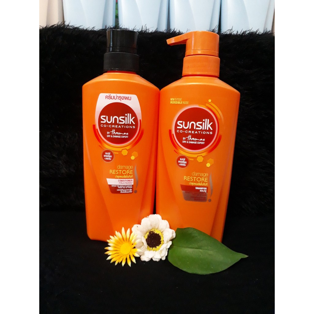 Bộ dầu gội - xả Sunsilk Thái Lan