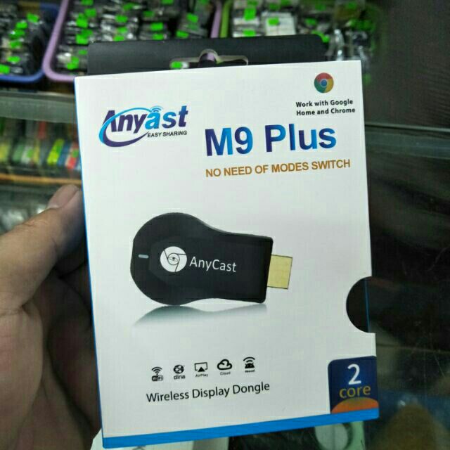 HDMI không dây Anycast M9 Plus 2018 - (Màu Đen)