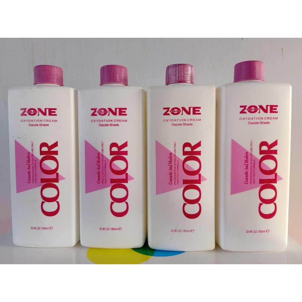 Oxy Trợ Nhuộm Không rát da đầu Zone 1000ml