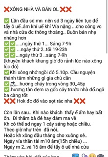 Nhang xông phong thuỷ combo 10 cây