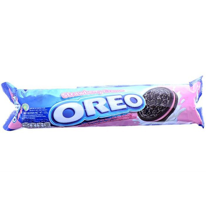 BÁNH QUY NHÂN KEM OREO HƯƠNG VANI - DÂU - SOCOLA - VIỆT QUẤT 66,5G - 133G date mới