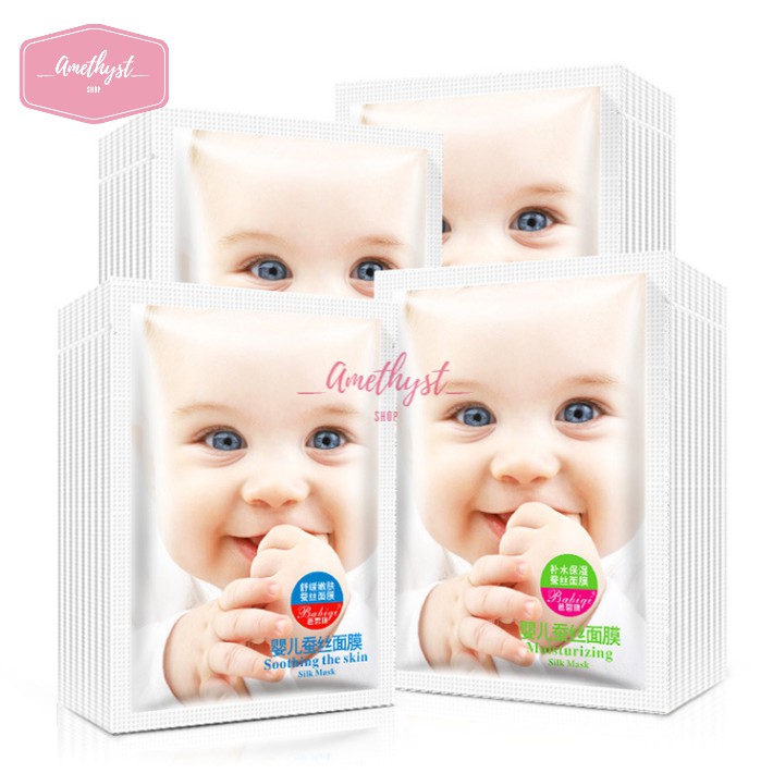 COMBO 20 Miếng Mặt Nạ Dưỡng Da Babiqi Moisturizing Baby Skin Mask