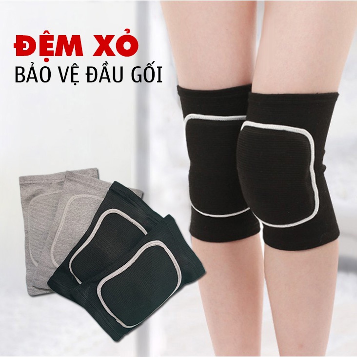 [1 Đôi] Đệm Xỏ bảo vệ gối hỗ trợ tập Yoga, Gym, chơi thể thao