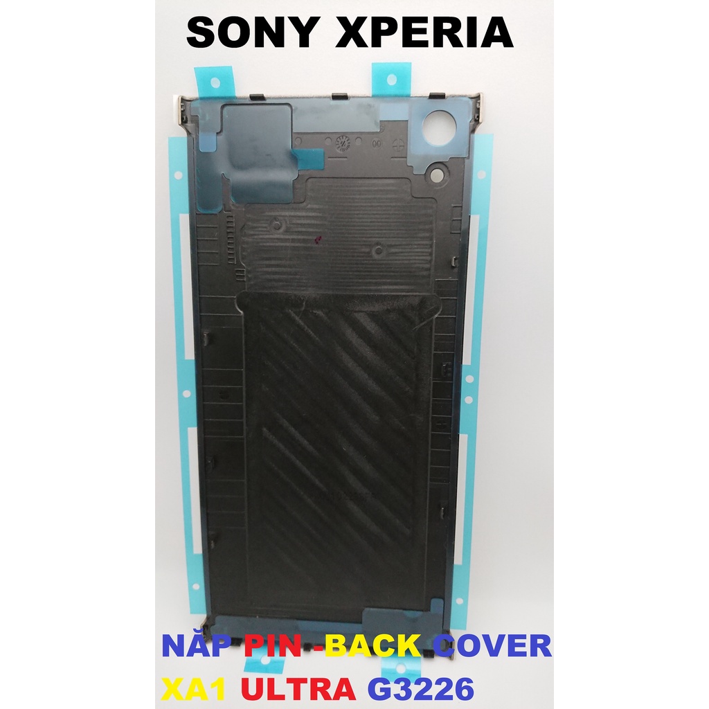 NẮP LƯNG- NẮP PIN -BLACK COVER XA1 ULTRA -G3226
