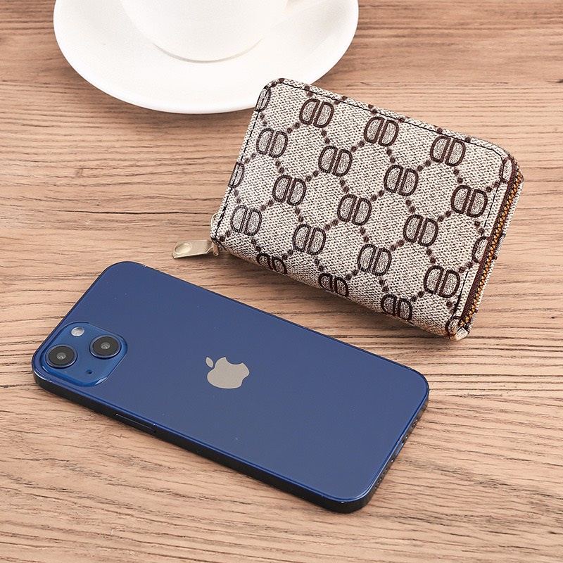 Ví nữ mini cầm tay ngắn nhỏ gọn bỏ túi thời trang cao cấp giá rẻ DOVOHA VN01