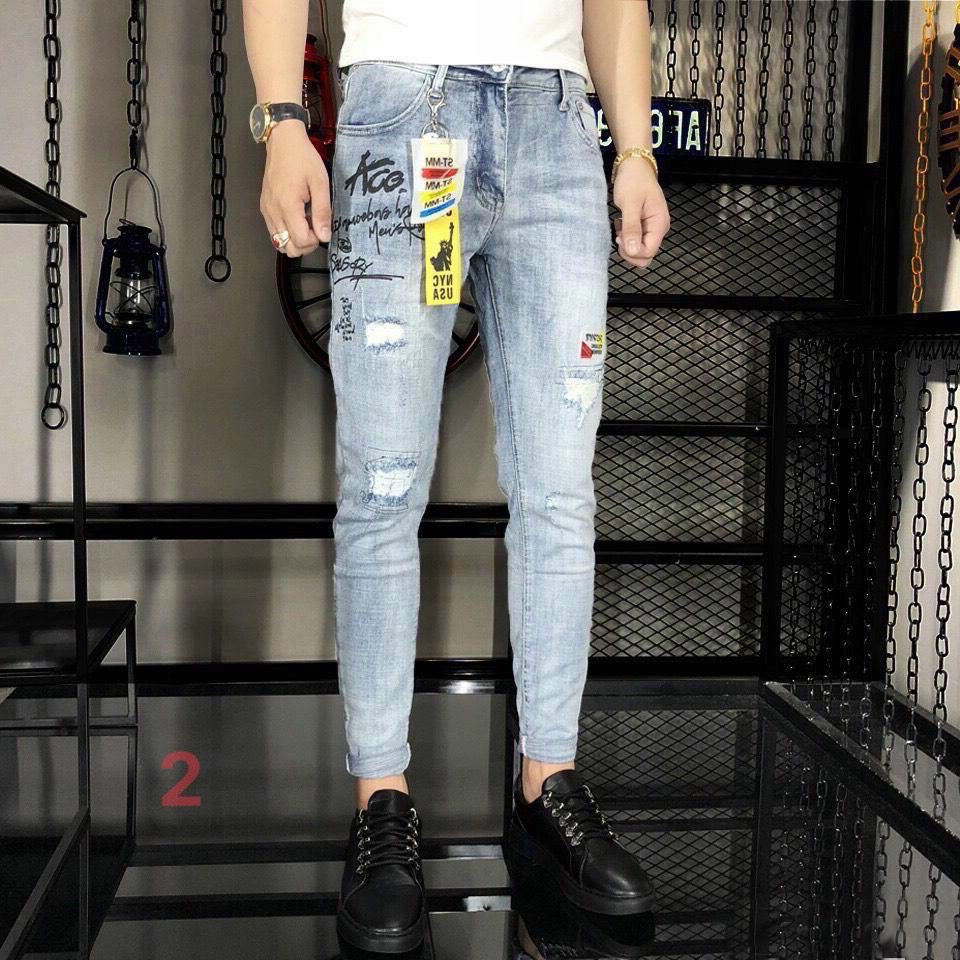 Quần Jean Nam Mẫu Mới ❤️FREESHIP❤️ Quần Bò Nam Chất Liệu Denim Cao Cấp Thời Trang Chuẩn Hàng Shop Tô Tồ Shop - QJNTT33 | BigBuy360 - bigbuy360.vn