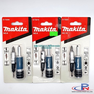 Mũi khoan mồi âm vít và mũi vặn vít makita d-73209 d-73215 d-73221