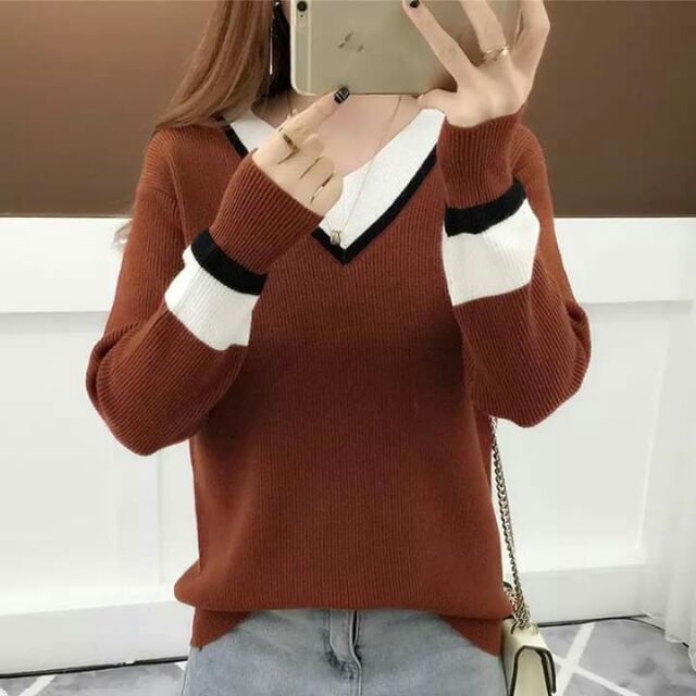 2 áo len chỉ 350k/ 2 áo