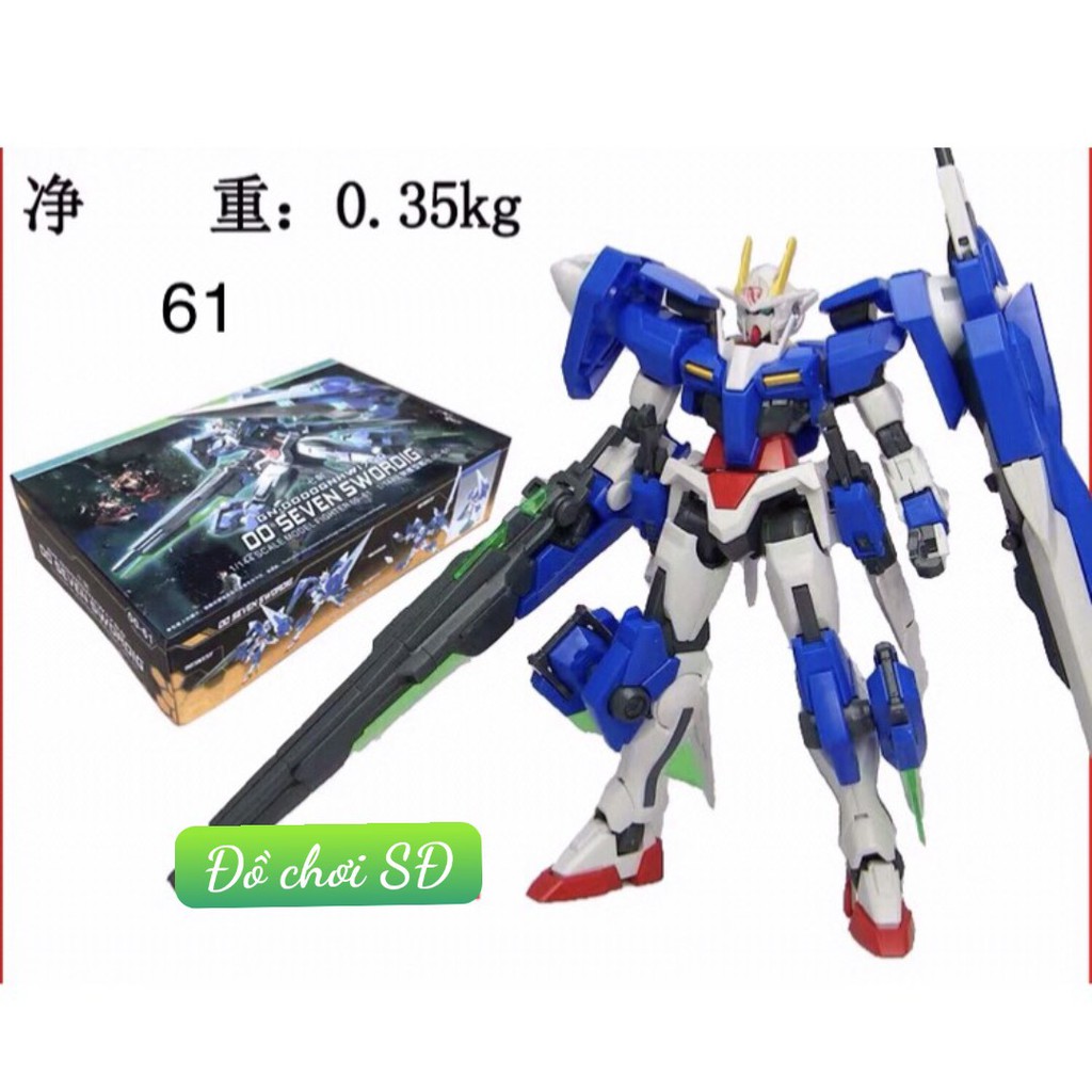 GUNDAM - HỘP LẮP RÁP 00 SEVEN SWORDIG 61