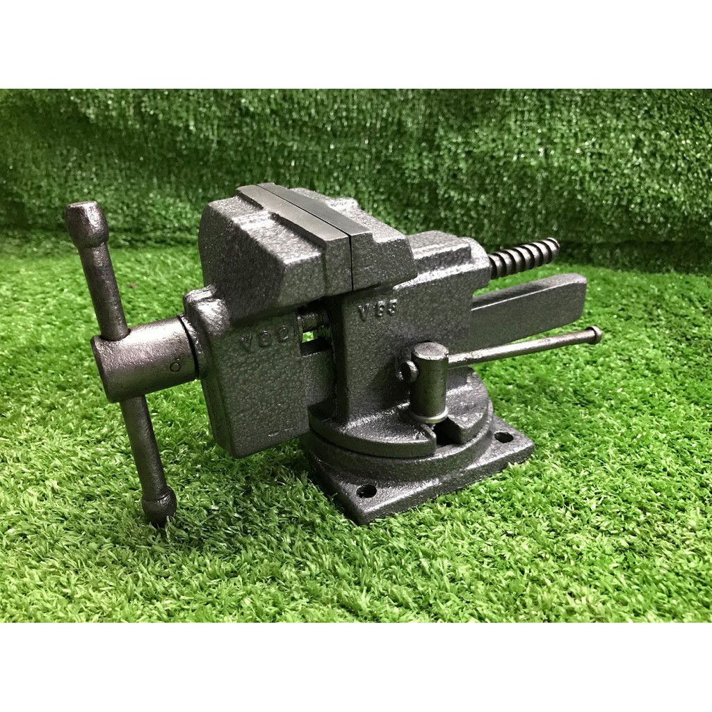 Ê tô vise - MONTGOMERY WARDS POWR KRAFT VISE V82-V83 3-1/2" (USA) ngàm 90 mm (2nd)