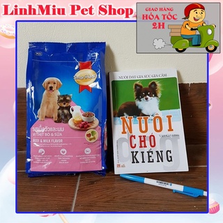 Smart Heart Puppy 400g Thức ăn dành cho chó con vị thịt bò và sữa gói