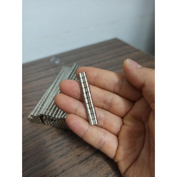 Combo 100 viên nam châm nhỏ phi 4x5mm lực hút siêu mạnh