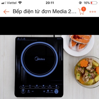 Bếp điện từ đơn media 2117 DC