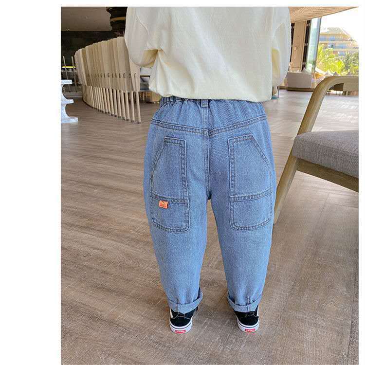 Quần jeans dài phong cách Hàn Quốc cho bé trai 1-6 tuổi