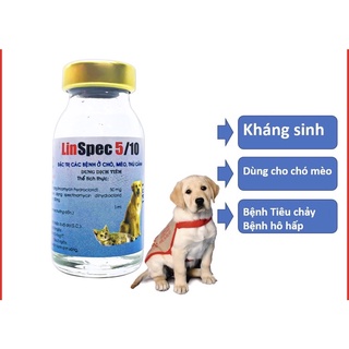 1 lọ linspec 5/10 10ml dành cho chó mèo