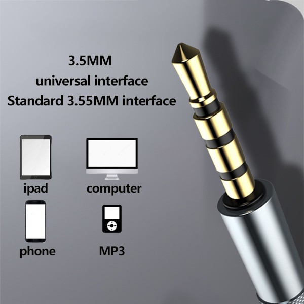 Tai Nghe Nhét Tai Jack 3.5mm Âm Thanh Sống Động | BigBuy360 - bigbuy360.vn