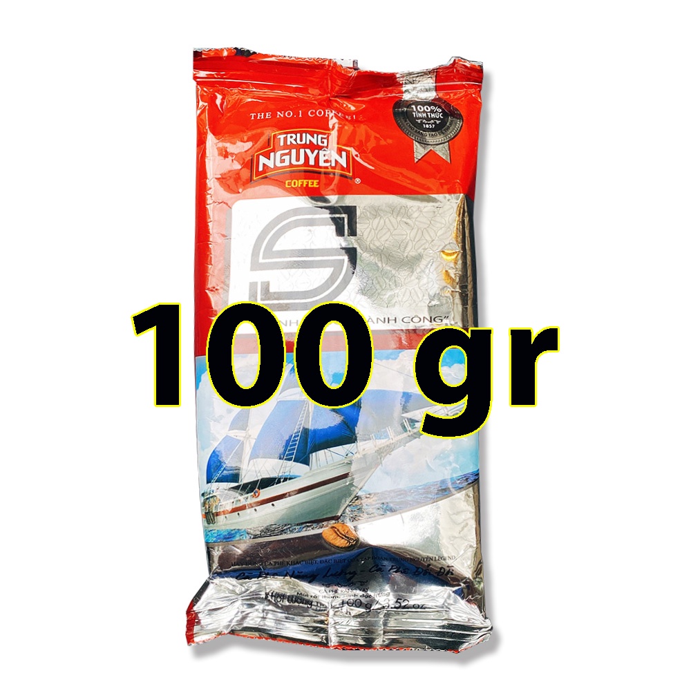 Bịch x 100gr Cà phê Trung Nguyên S chinh phục thành công