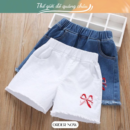 Quần sooc Thời Trang Mùa Hè Hàn Quốc Dành Cho Bé Gái 2021 (QB11)
