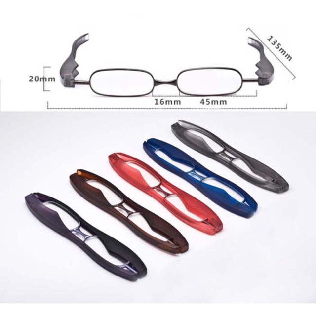 Kính lão lắp sẵn xoay 360*