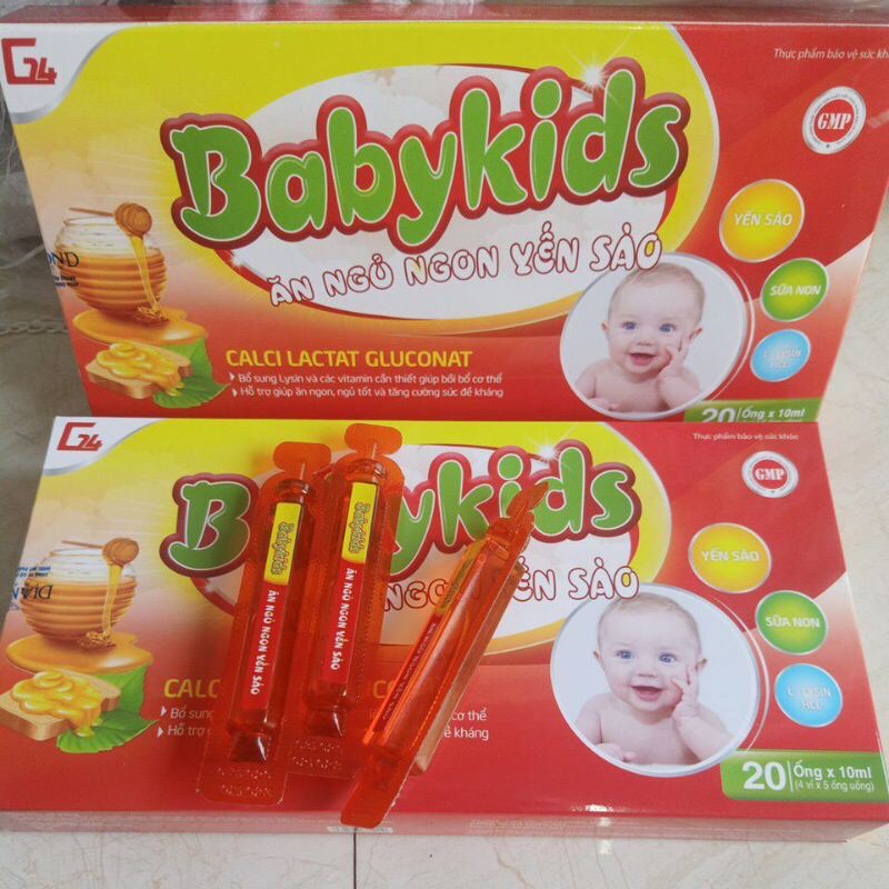 BabyKids ăn ngủ ngon yến sào / BABYKIDS CHÍNH HÃNG / BABYKID YẾN SÀO ĂN NGON-TẠM BIỆT BIẾNG ĂN | BigBuy360 - bigbuy360.vn