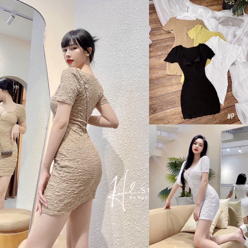 Váy body ngắn chất thun xốp co giãn hàng đẹp mặc tôn dáng⚡️4 màu ảnh thật | BigBuy360 - bigbuy360.vn