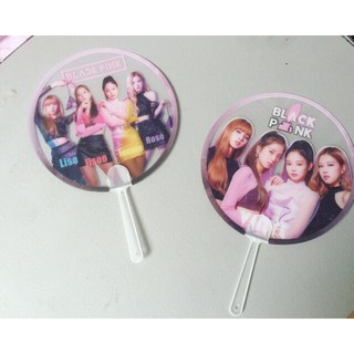 Quạt cầm tay black pink 2019