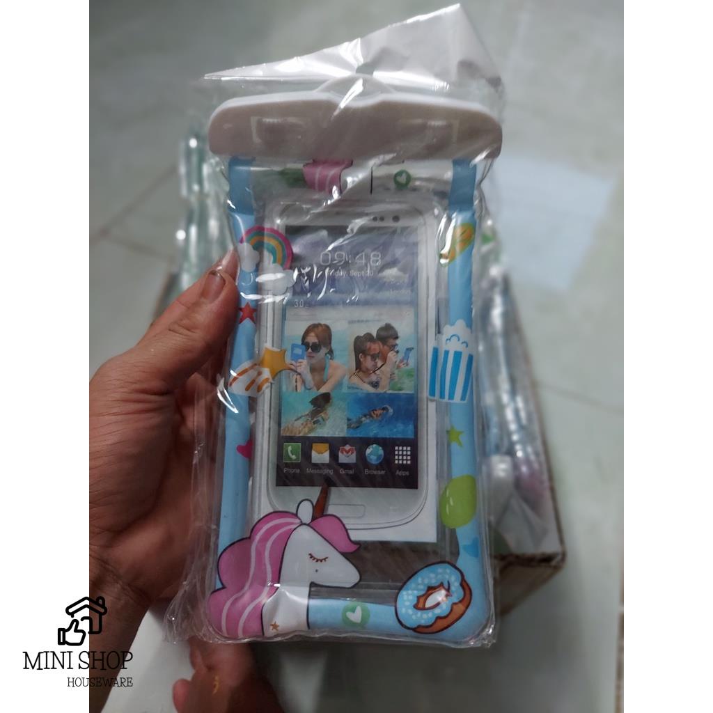 Túi Đựng Điện Thoại Vật Dụng Cá Nhân Chống Nước Dạng Phao Đi Biển, Hồ Bơi Chống Mất