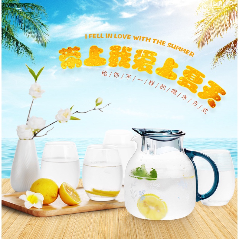 Bình Thủy Tinh Chịu Nhiệt Cao Cấp Jodily StarHome - Chịu Nhiệt Từ -30°C-150°C