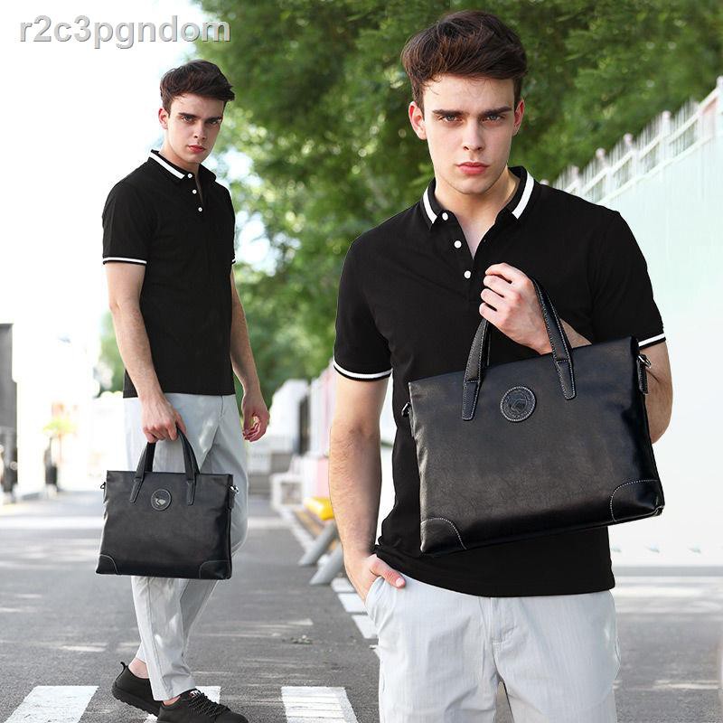 Túi xách nam của Pháp COW cặp ngang kinh doanh một vai thời trang họp đựng máy tính 9808 | BigBuy360 - bigbuy360.vn