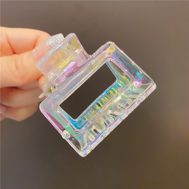 Kẹp Tóc Nhựa acrylic Trong Suốt Nhiều Kiểu Dáng Phong Cách Hàn Quốc Cho Nữ
