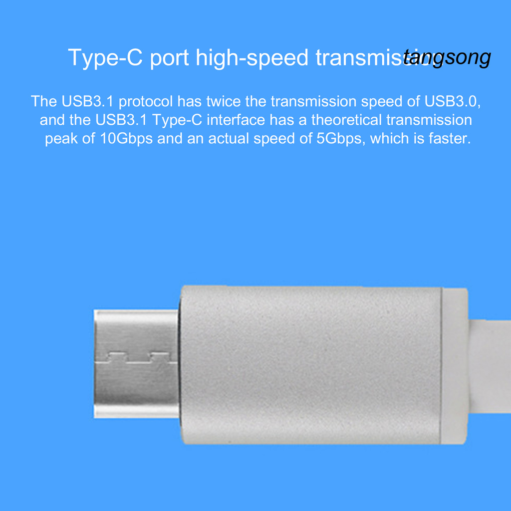 Cáp Chuyển Đổi Ts-Usb 3.1 Type C Đa Năng 4k Hd