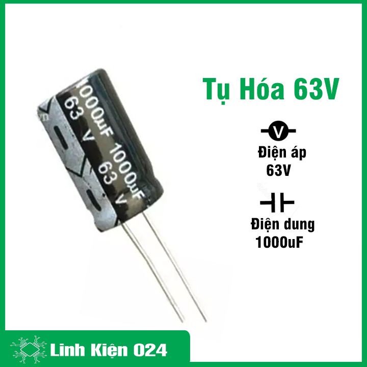 Tụ Hóa 1000uF 63V